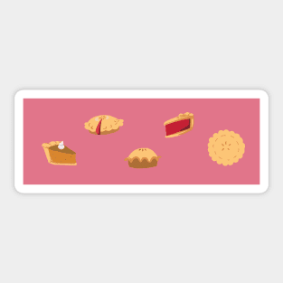 Pie Banner Sticker